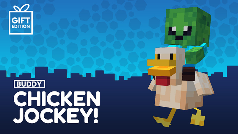 Chicken Jockey Buddy - Gift Key Art
