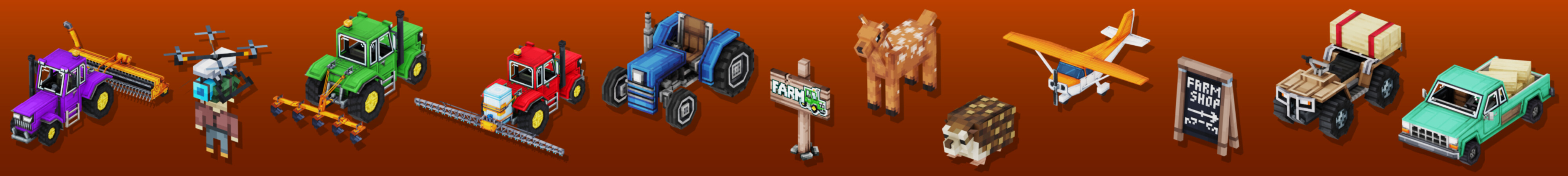 Realistic Advanced Farm Panorama
