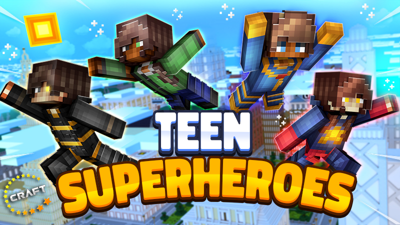 Teen Superheroes Key Art