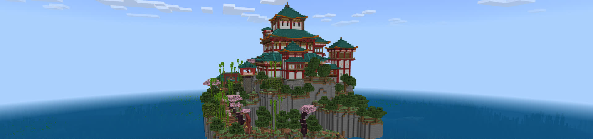 Ninja Temple Panorama