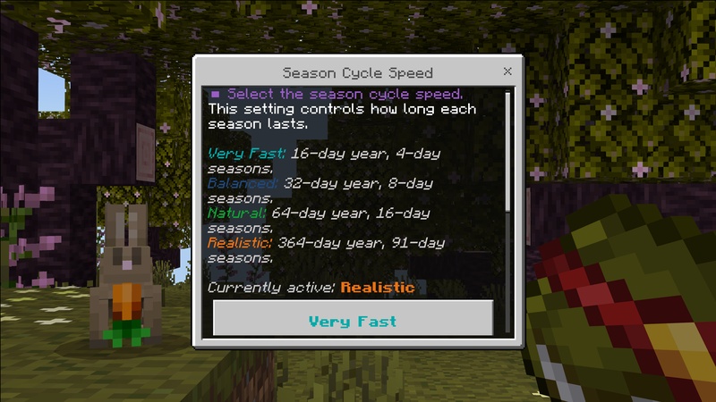 Seasonal Biomes Add-On by Mythicus