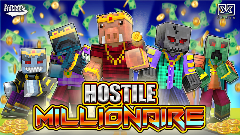 Hostile Millionaire Key Art