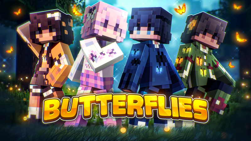 Butterflies on the Minecraft Marketplace by Yeggs