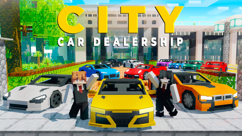 City Car Dealership Key Art