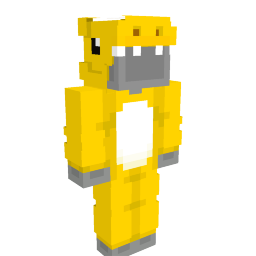 Yellow Dinosaur Pajamas on the Minecraft Marketplace by Asiago Bagels