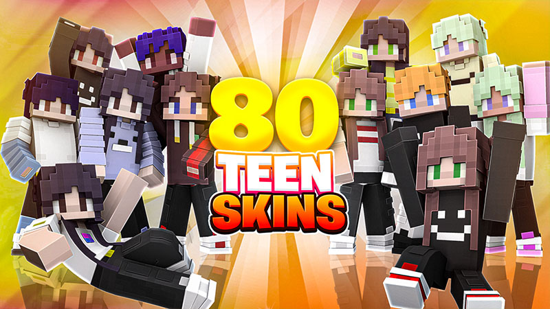 50 Teens Skin Pack in Minecraft Marketplace