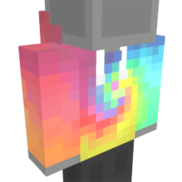 Rainbow Tie Dye Hoodie Key Art
