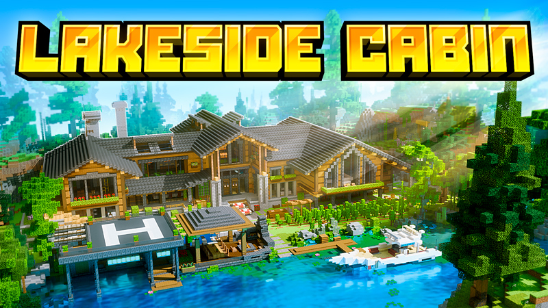Lakeside Cabin on the Minecraft Marketplace by GoE-Craft