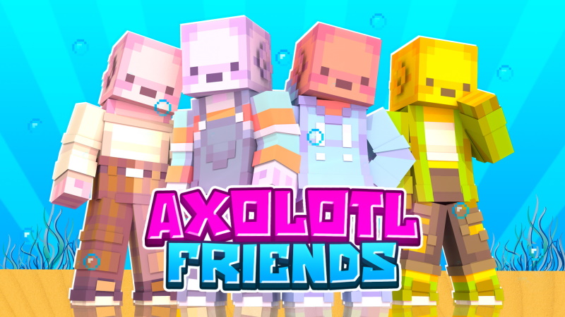 Axolotl Friends Key Art