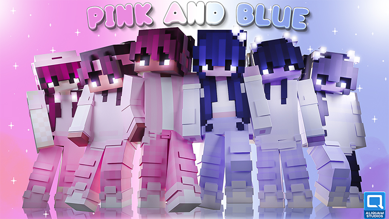 Pink and Blue Key Art