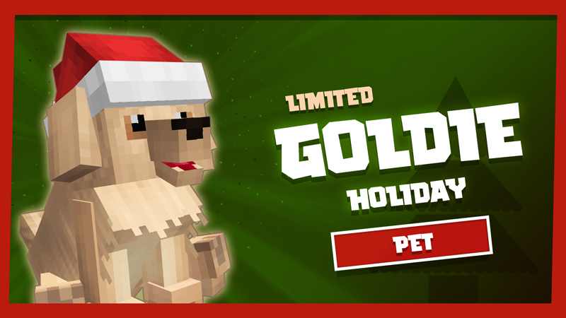 Holiday Goldie Pet Key Art