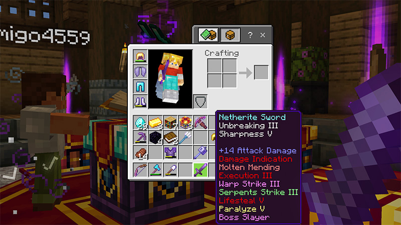 Enchantments Add-On | Minecraft