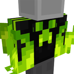 Green Fire Creeper Hoodie