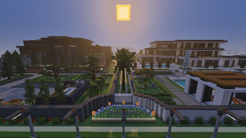 Modern Mansion Neighborhood! by Lua Studios
