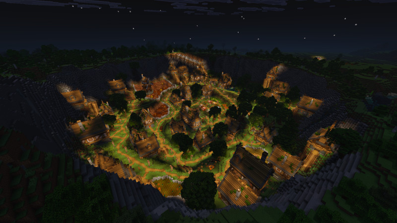 Village in a Hole by GoE-Craft