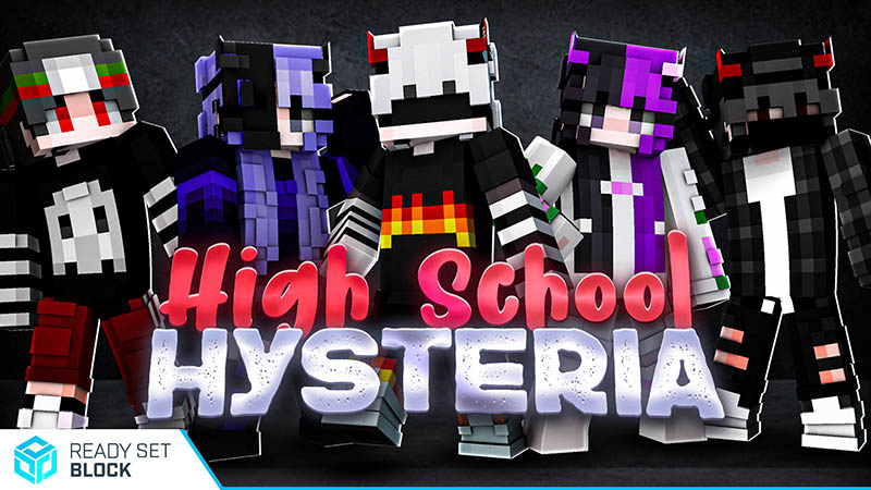 High School Hysteria Key Art