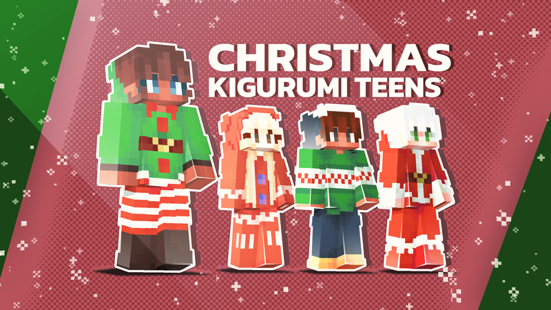 Christmas Kigurumi Teens on the Minecraft Marketplace by Owls Cubed