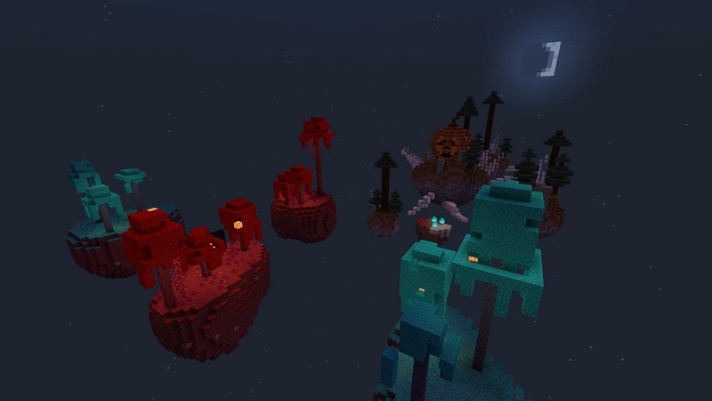 Halloween Skyblock Screenshot #1