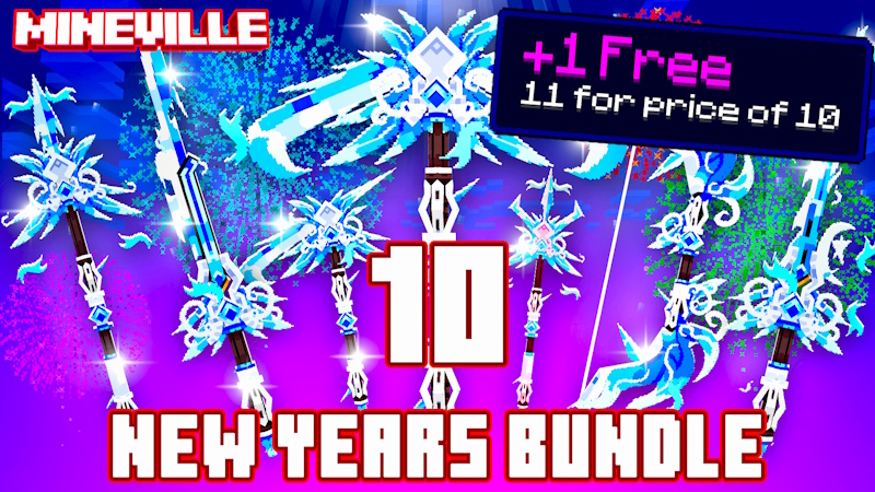 10 New Years Bundles +1 Free