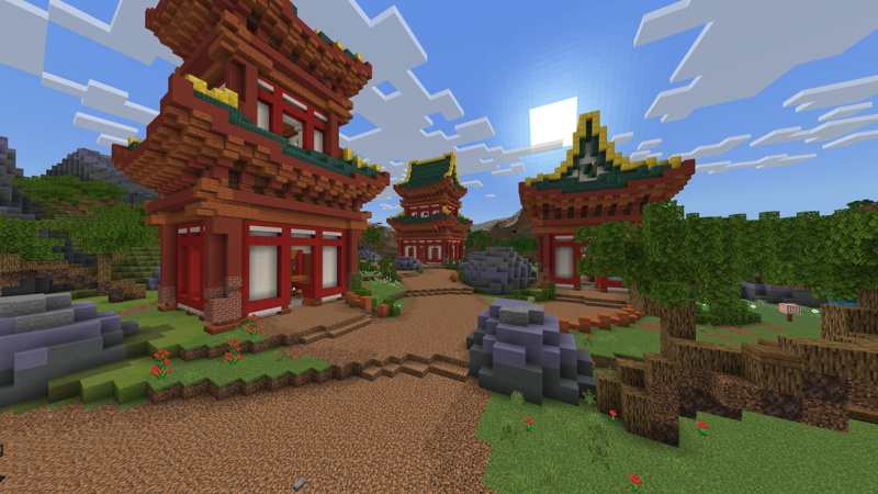 Asian Fortress by Pixelusion