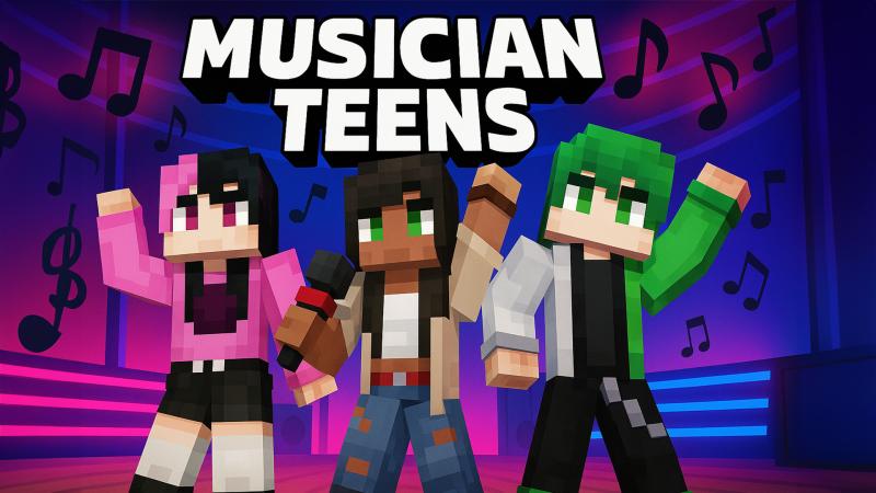 Musician Teens on the Minecraft Marketplace by Heropixel Games
