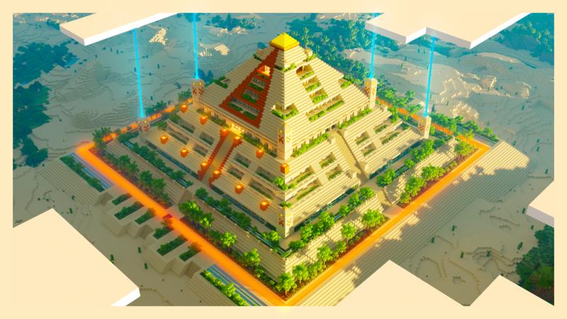 Super Secret Pyramid Key Art