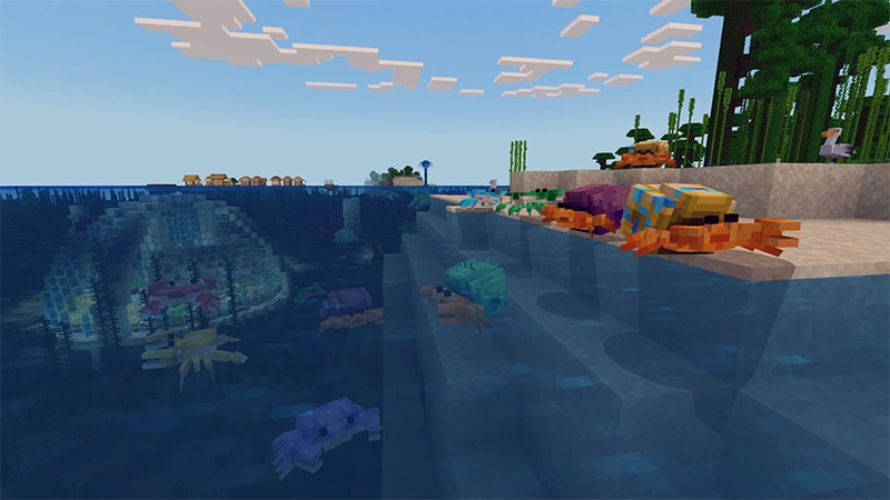 Warm Ocean Mobs by Lifeboat