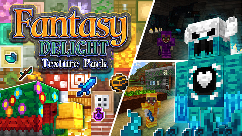 Fantasy Delight Texture Pack Key Art