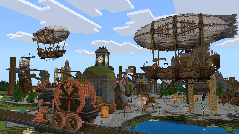 STEAMPUNK VILLAGE by Pickaxe Studios