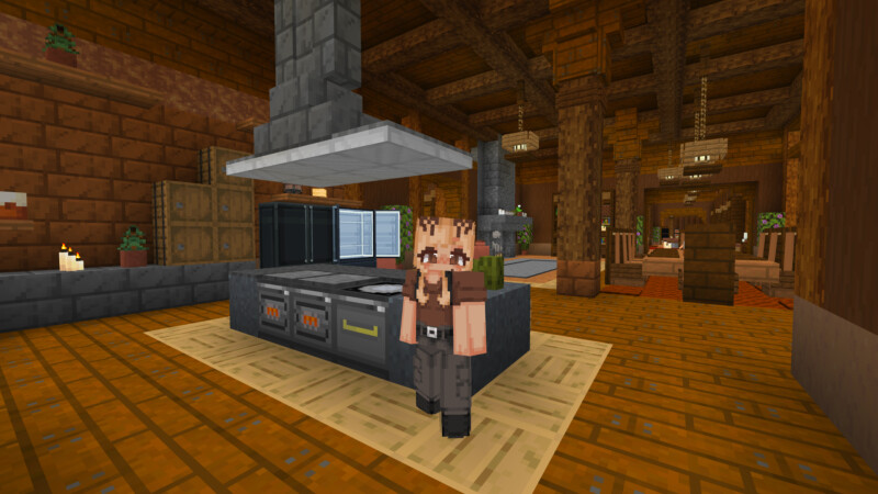 Rustic Log Mansion 2 Rustic Log Mansion 2 by CrackedCubes