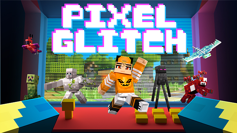 Pixel Glitch Texture Pack Key Art