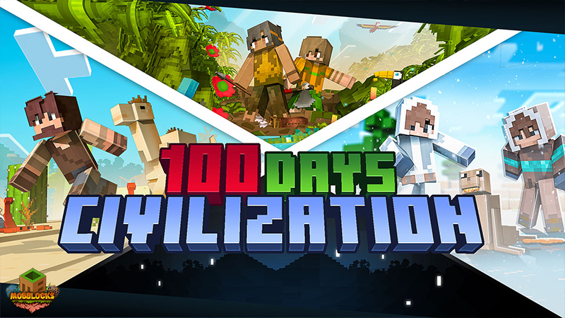 100 Days Civilization Key Art