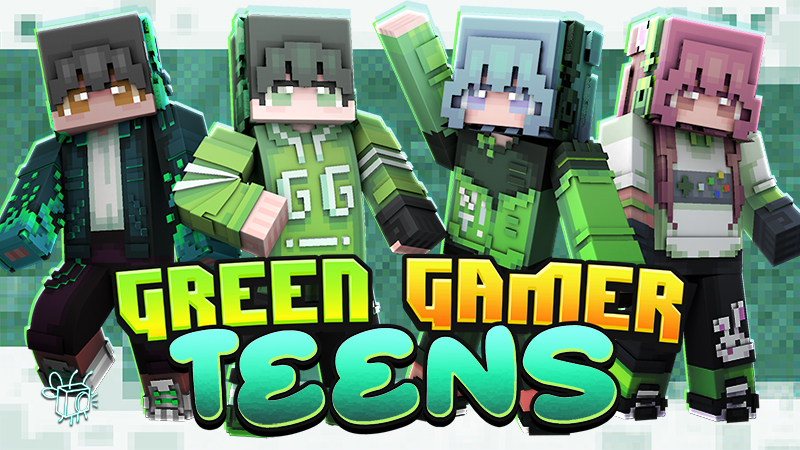 Green Gamer Teens Key Art