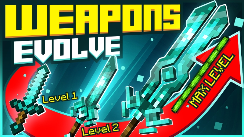 WEAPONS EVOLVE! Key Art