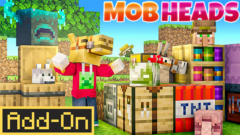 Mob Heads on the Minecraft Marketplace by 2-Tail Productions