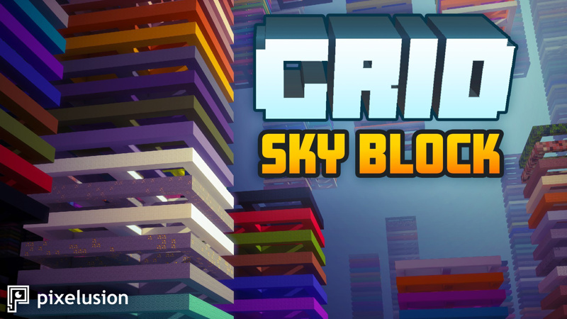 Grid Skyblock Key Art