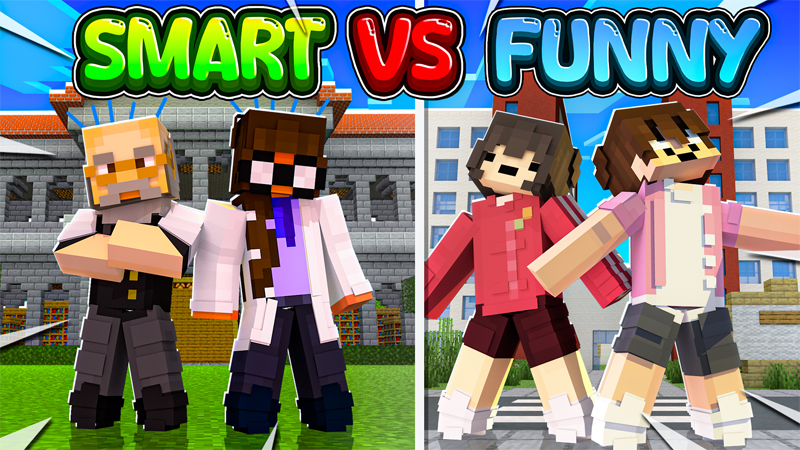 Smart VS Funny Key Art