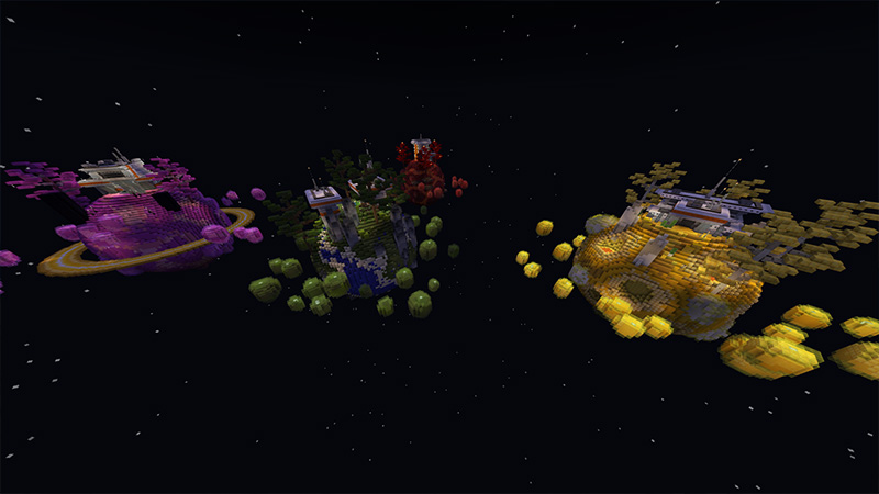 Skyblock Planets by Odyssey Builds