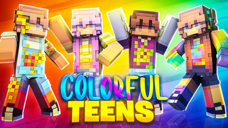 Colorful Teens Key Art