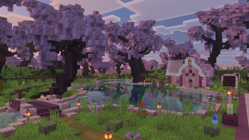 Cherry Blossom Mansion Cherry Blossom Mansion by GoE-Craft