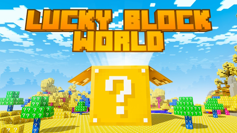 ONE BLOCK LUCKY BLOCK in Minecraft Marketplace