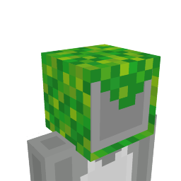 Glitching Creeper Head