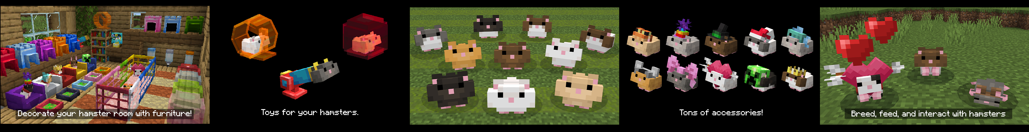 ハムスター+ Add-On | Minecraft