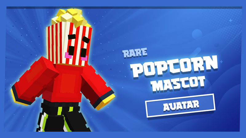 Popcorn Mascot Key Art