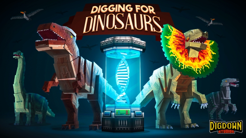 Digging For Dinosaurs Key Art