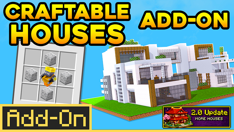 Craftable Houses Add-On