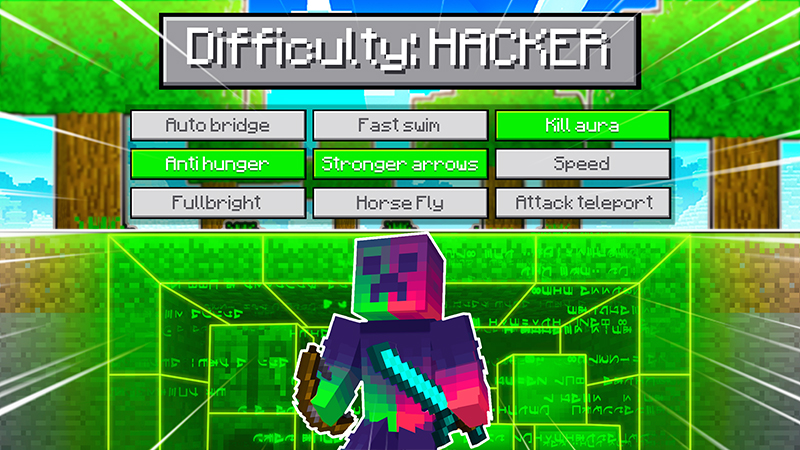 Difficulty Hacker Key Art