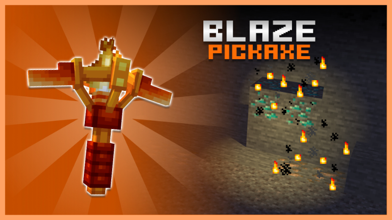 Blaze Pickaxe
