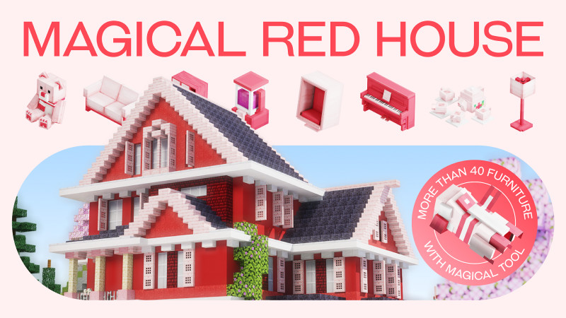 Magical Red House Key Art