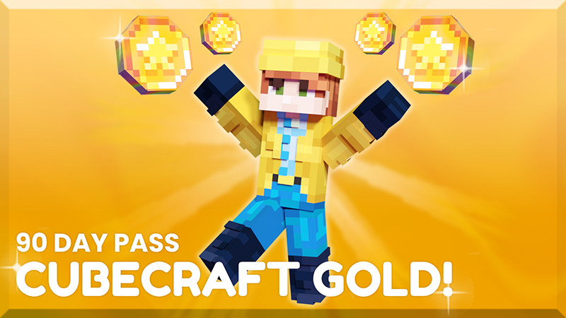 CubeCraft Gold - 90 Day Pass